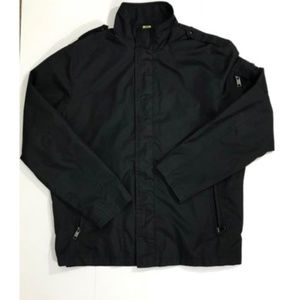 Andrew Marc New York Men's Full zip Black Jacket